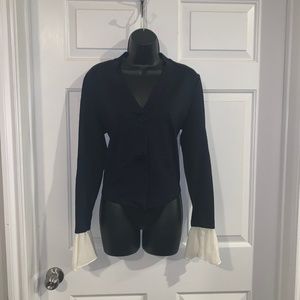 Navy blouse